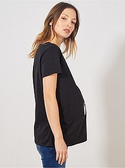 T-shirt de grávida 'éco-conception' - Kiabi