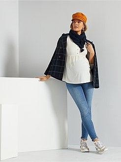 T-shirt de grávida em crepe - Kiabi