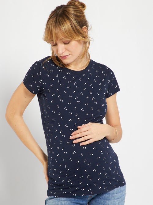 T-shirt de grávida estampada - Kiabi