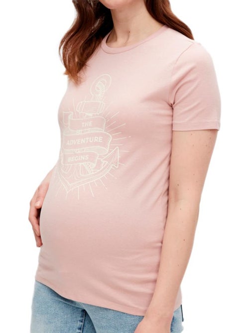 T-shirt de Grávida Mamalicious Ocean Rosa para Mulher - Kiabi