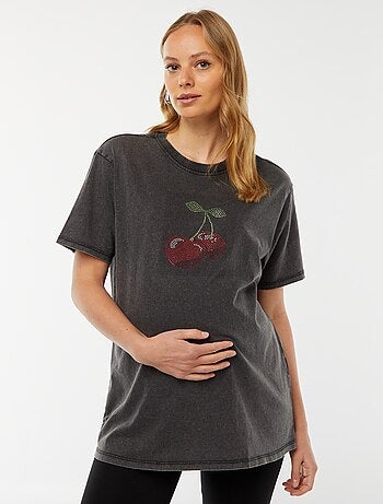 T-shirt de grávida 'Only Maternity' de manga curta
