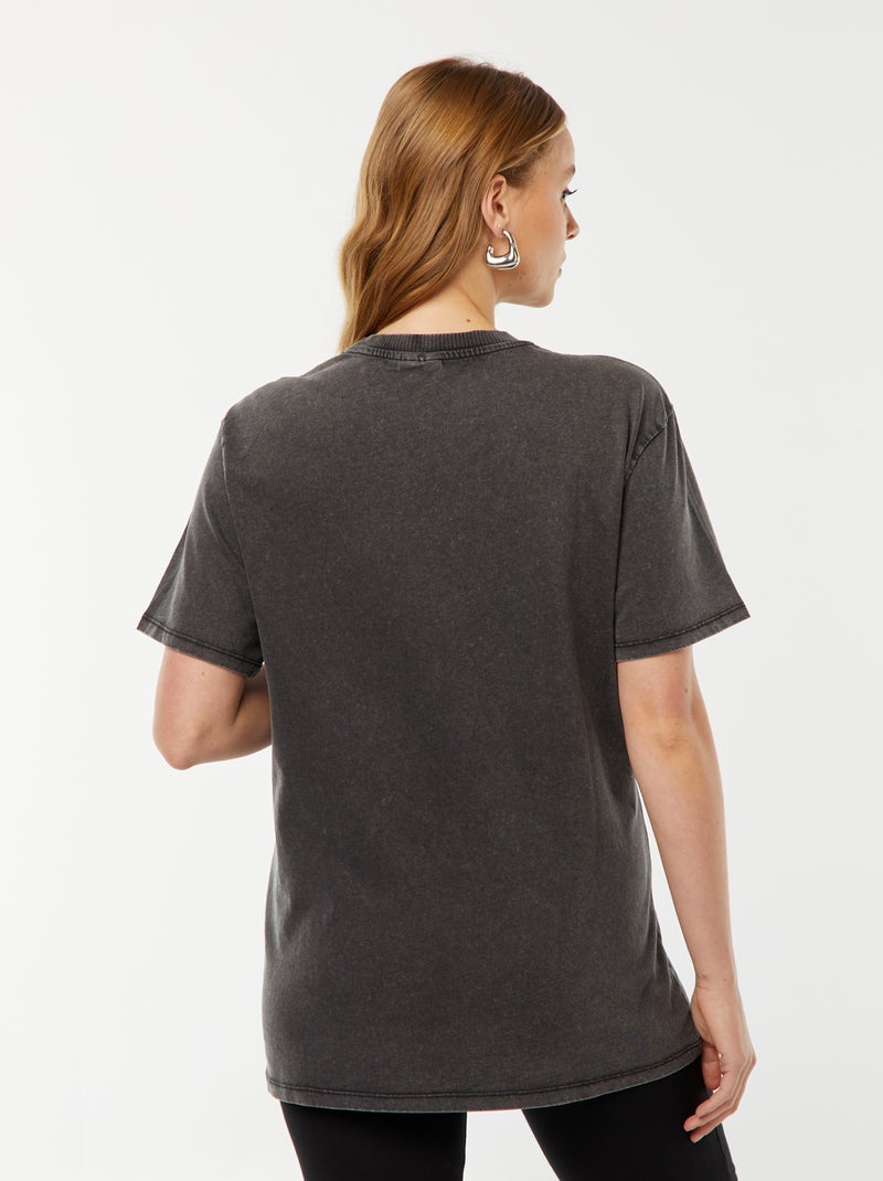T-shirt de grávida 'Only Maternity' de manga curta Preto - Kiabi