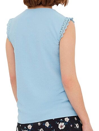T-Shirt de Gravidez Azul para Mulher Vero Moda Maternity