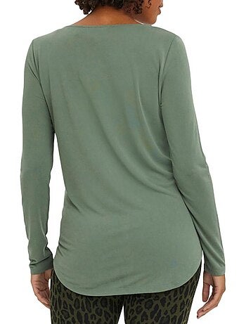 T-Shirt de Gravidez Verde para Mulher Vero Moda Maternity Filli
