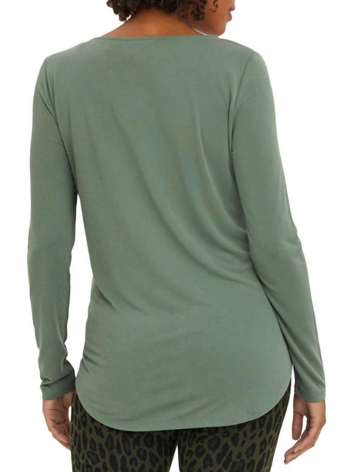 T-Shirt de Gravidez Verde para Mulher Vero Moda Maternity Filli - Kiabi T-Shirt de Gravidez Verde para Mulher Vero Moda Maternity Filli - Kiabi
