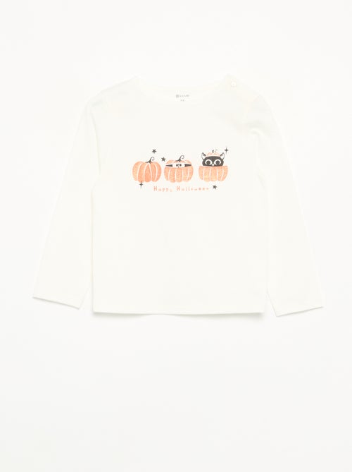 T-shirt de jérsei de manga comprida - Kiabi T-shirt de jérsei de manga comprida - Kiabi