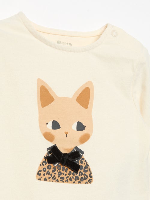 T-shirt de jérsei de manga comprida - Kiabi T-shirt de jérsei de manga comprida - Kiabi