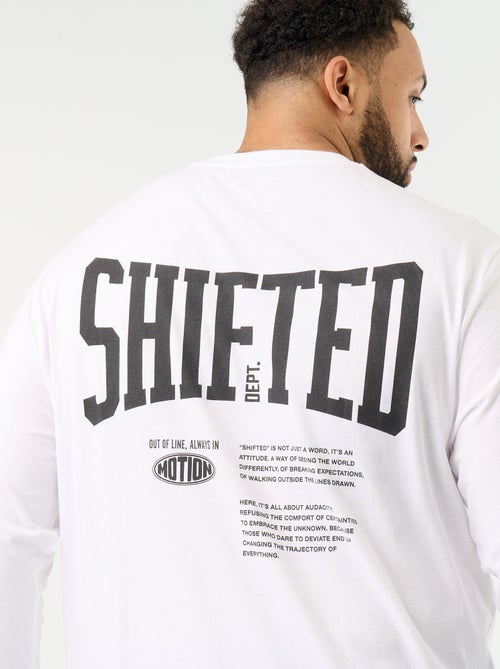 T-shirt de jérsei de manga comprida - Kiabi