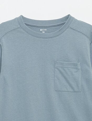 T-shirt de jérsei de mangas compridas