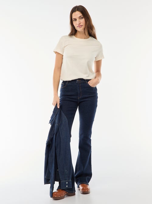 T-shirt de jersey de manga curta - Kiabi