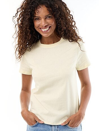 T-shirt de malha de manga curta
