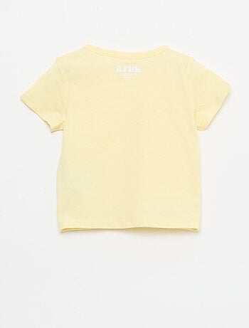 T-shirt de malha de manga curta