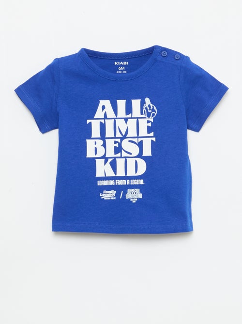 T-shirt de malha de manga curta - Kiabi