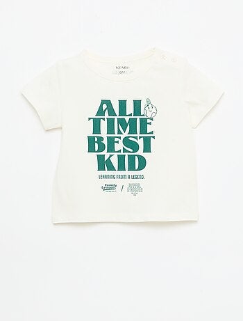 T-shirt de malha de manga curta