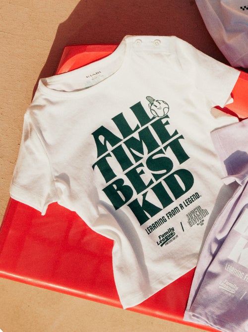 T-shirt de malha de manga curta - Kiabi