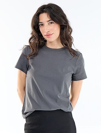T-shirt de malha de manga curta
