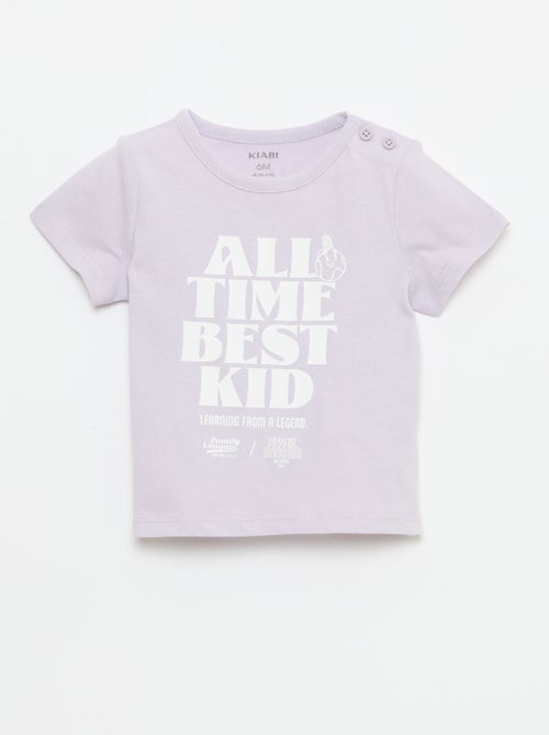 T-shirt de malha de manga curta - Kiabi