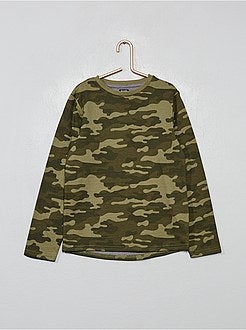 T-shirt de malha grossa - Kiabi