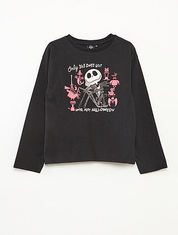 T-shirt de malha Halloween 'Disney' 'Monsieur Jack'