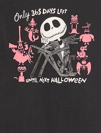 T-shirt de malha Halloween 'Disney' 'Monsieur Jack'