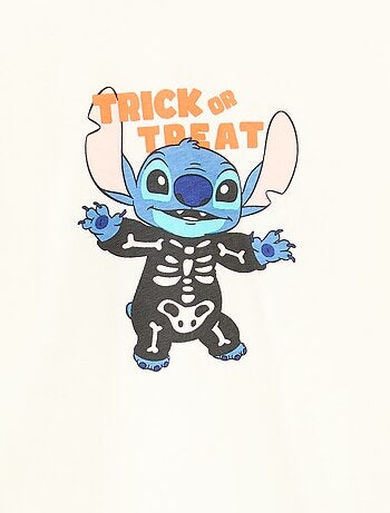 T-shirt de malha Halloween 'Disney' 'Stitch'
