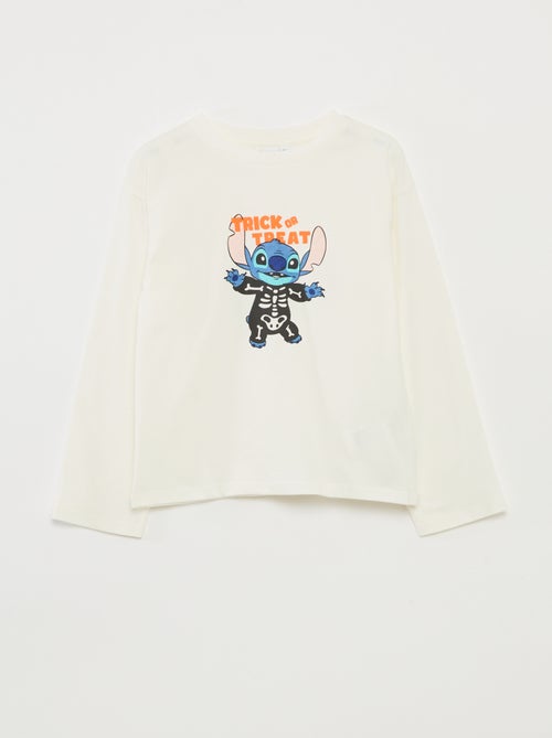 T-shirt de malha Halloween 'Disney' 'Stitch' - Kiabi