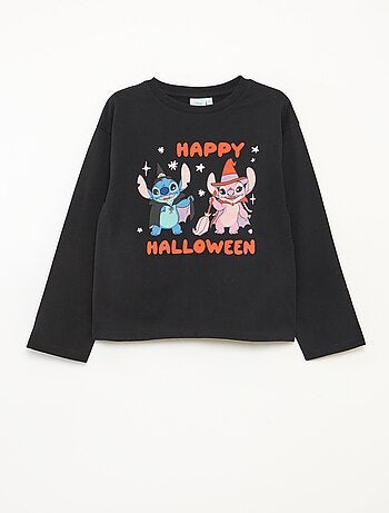T-shirt de malha Halloween 'Disney' 'Stitch'