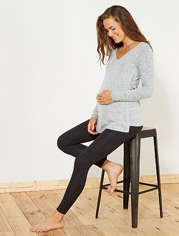 T-shirt de malha para pré-mamã - Kiabi