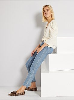 T-shirt de manga balão - Kiabi