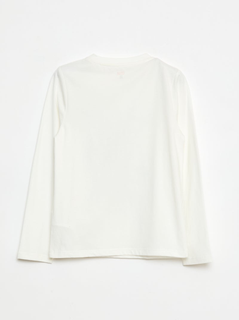 T-shirt de manga comprida - Avengers - So Easy Branco - Kiabi