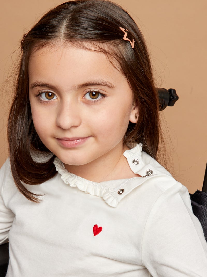 T-shirt de manga comprida  - So Easy BEGE - Kiabi