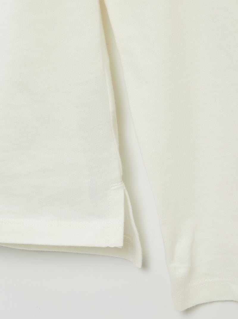 T-shirt de manga comprida  - So Easy BEGE - Kiabi