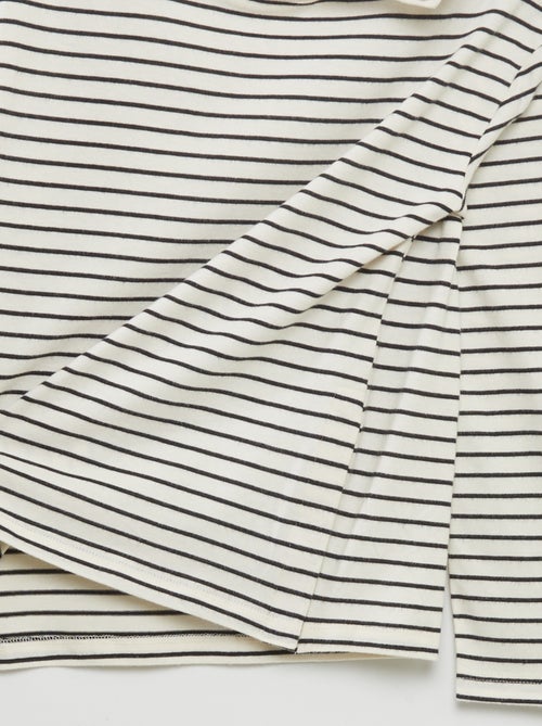 T-shirt de manga comprida  - So Easy - Kiabi