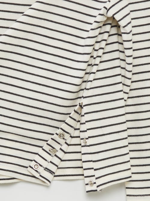 T-shirt de manga comprida  - So Easy - Kiabi