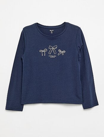 T-shirt de manga comprida