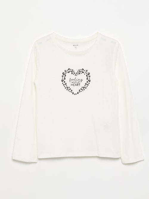 T-shirt de manga comprida - Kiabi T-shirt de manga comprida - Kiabi