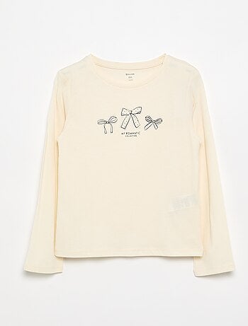 T-shirt de manga comprida