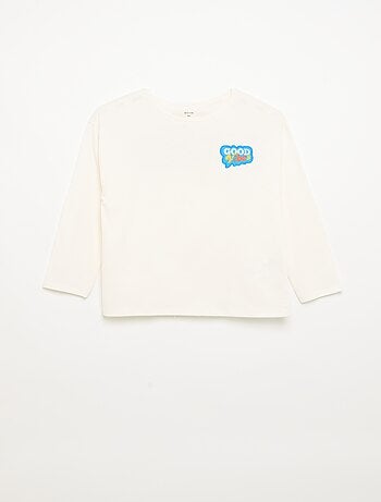T-shirt de manga comprida
