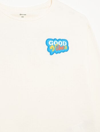 T-shirt de manga comprida