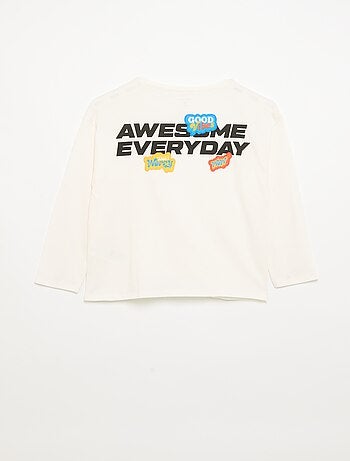 T-shirt de manga comprida