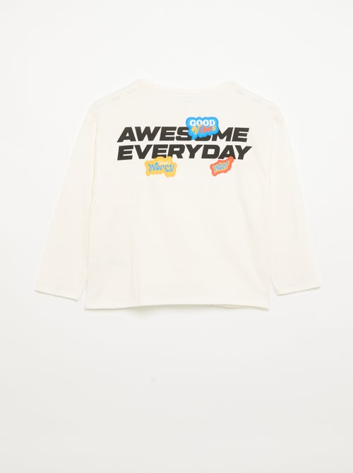 T-shirt de manga comprida - Kiabi T-shirt de manga comprida - Kiabi