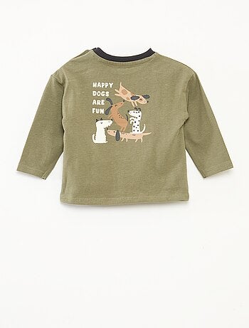 T-shirt de manga comprida