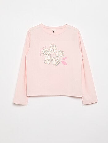 T-shirt de manga comprida com animação