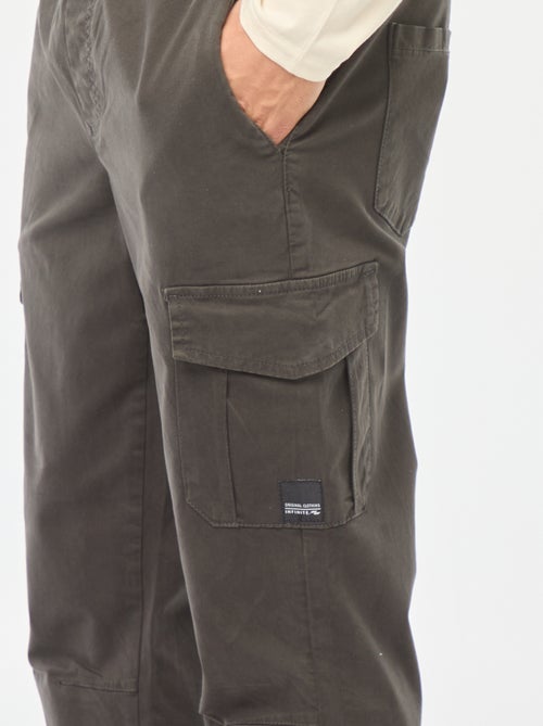 T-shirt de manga comprida com estampado à frente - Kiabi