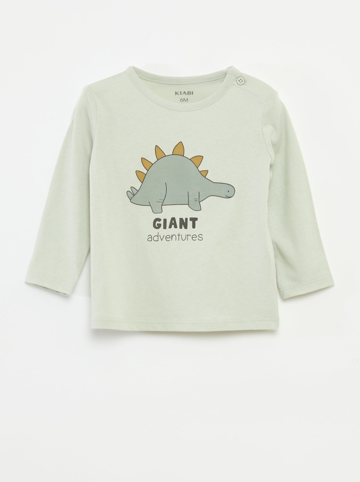 T-shirt de manga comprida com estampado