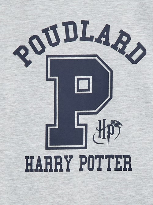 T-shirt de manga comprida com estampado 'Harry Potter' - Kiabi