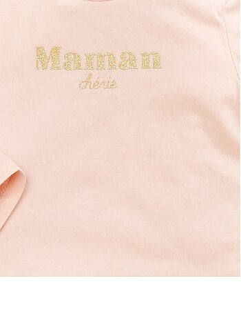 T-shirt de manga comprida com estampado