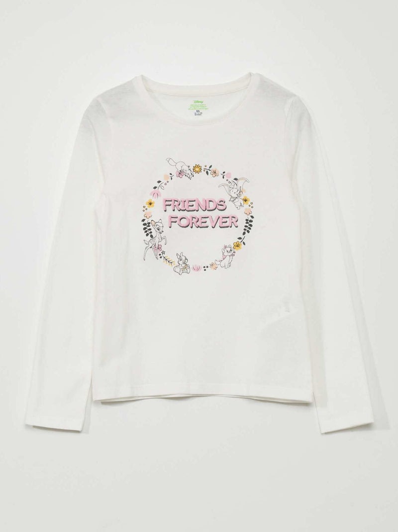 T-shirt de manga comprida 'Disney Classics' BEGE - Kiabi