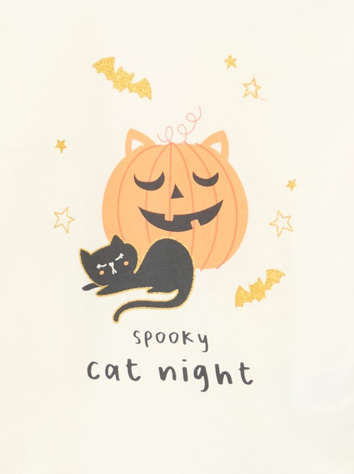 T-shirt de manga comprida estampada - Kiabi