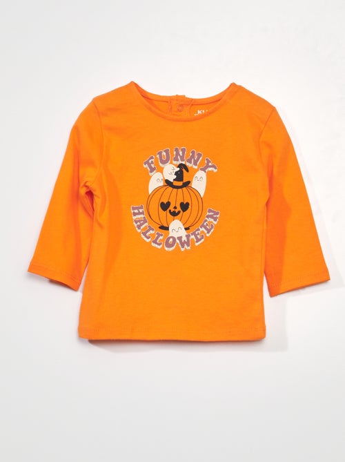 T-shirt de manga comprida - Kiabi